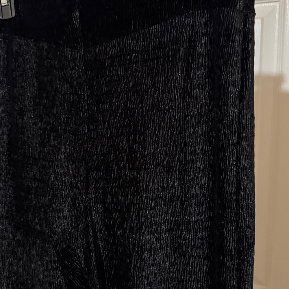 Free People So charming black velvet pants - Picture 3 of 4